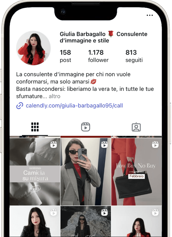 Segui il mio canale Instagram